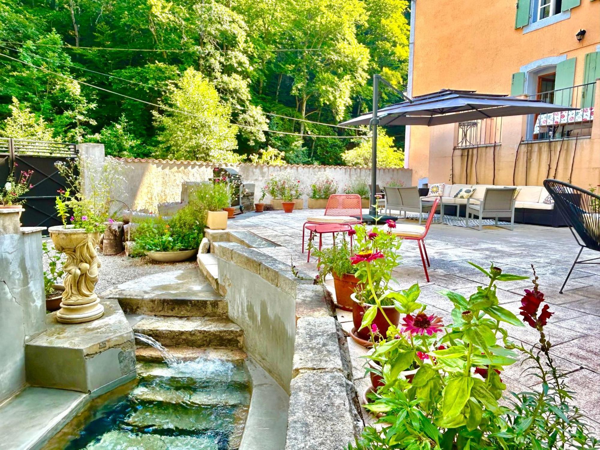 Notre-Dame D'Escouloubre Sources D'Eaux Chaudes Privees Et Sauna Kültér fotó